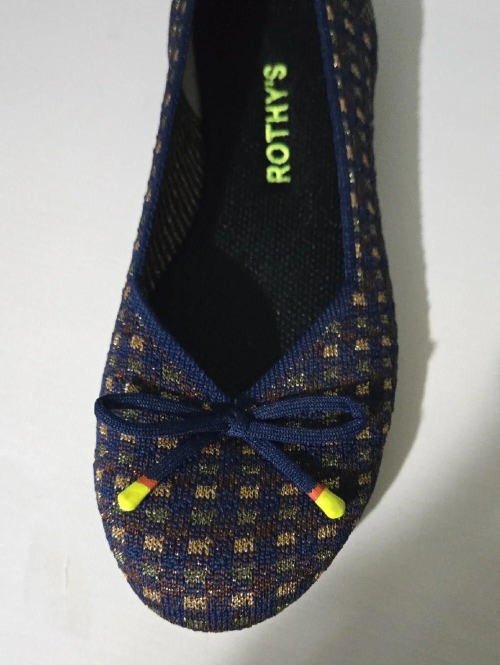 Rothys navy woven